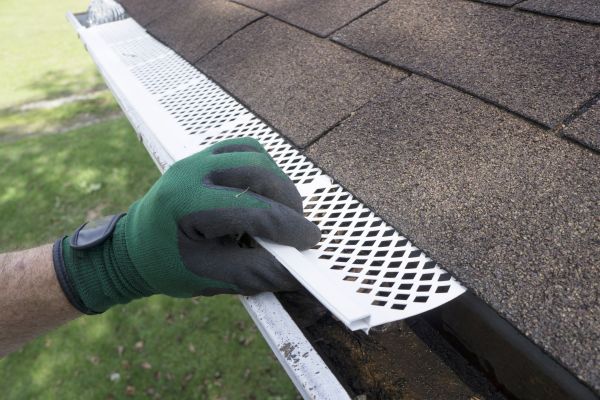 Gutter Cap Installation in Arlington